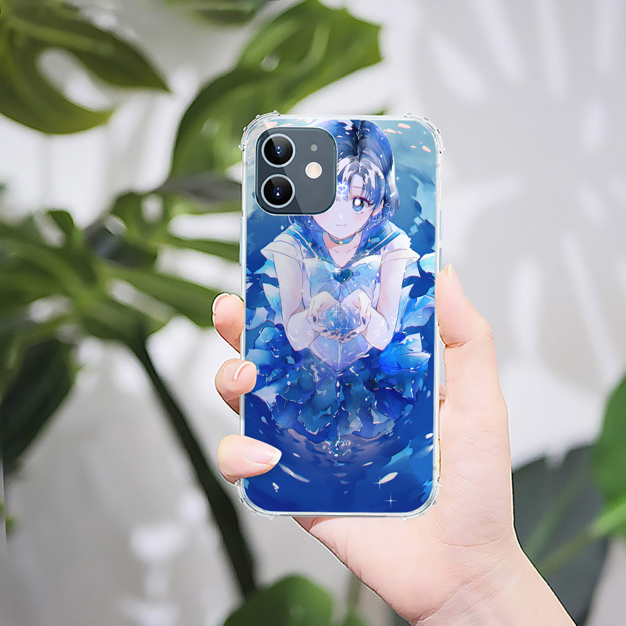 （画像用） 美少女戦士セーラームーン Sailor Moon 【iPhone 12シリーズ対応】透明スマホケース（クリアソフトケース）
